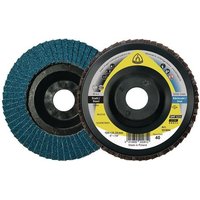 Klingspor - Fächerscheibe smt 325 Extra ø 115 mm Körnung 40 gerade inox, Stahl Zirkonkorund von KLINGSPOR
