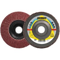 Klingspor Fächerschleifscheibe SMT 974 125x22,23mm gewölbt K80 Keramikkorund K80 von KLINGSPOR