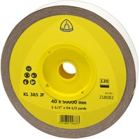 Klingspor KL 385 JF Rollen, 50 x 50000 mm Korn 220 von KLINGSPOR