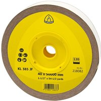 Klingspor KL 385 JF Rollen, 50 x 50000 mm Korn 400 von KLINGSPOR