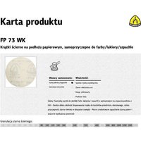 Klingspor - Krążek Selbstklebendes Schleifmittel 125mm FP73WK 150er Körnung, 100 Stück, ideal für den Feinschliff auf Metall, Holz und Kunststoffen, von KLINGSPOR
