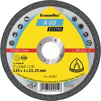 Klingspor Kronenflex A 60 Extra Trennscheiben 125 x 1 x 22,23 mm gerade 25 Stück von APAROLI