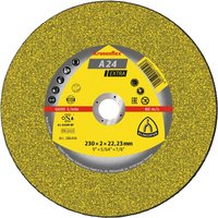 Kronenflex a 24 Extra Trennscheiben 230 x 3 x 22,23 mm 25 Stück - Klingspor Kronenflex a 24 Extra Trennscheiben 230 x 3 x 22,23 mm 25 Stück - Klingspor von KLINGSPOR