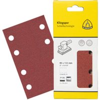 Klingspor PS 22 K Streifen kletthaftend, 103 x 115 mm Korn 60 Lochform GL19, SB-verpackt im Reiter von KLINGSPOR