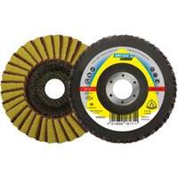 Klingspor SMT 850 Schleifmopteller Kombination, 115 x 22,23 mm Korn 80 Medium gewölbt 5 Stk von KLINGSPOR