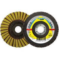 Klingspor SMT 850 Schleifmopteller Kombination, 125 x 22,23 mm Korn 120 Very Fine gewölbt 5 Stk von KLINGSPOR