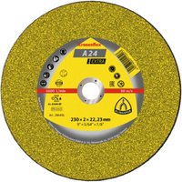 Neuwertig] Klingspor Trennscheiben Scheiben a 24 Ex 100 x 2 5 x 16 Mm Gekröpft 25 Stück B-Ware von KLINGSPOR