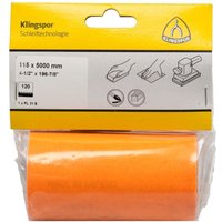 Pl 31 b Rollen, 115 x 5000 mm Korn 120, SB-verpackt in Folie - Klingspor Pl 31 b Rollen, 115 x 5000 mm Korn 120, SB-verpackt in Folie - Klingspor von KLINGSPOR