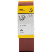 Schleifband ls 309 xh B.75xL.533mm K.60 endlos 3 Stk von KLINGSPOR