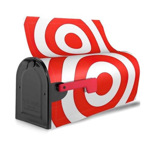 Design Target Print Stilvolle Briefkastenabdeckung, wasserdicht, einfache Installation, passend für jede Jahreszeit, Briefkastenabdeckung von KLJnmbb