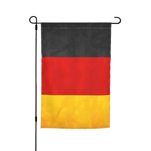 Deutschland-Flagge, Druck, lichtbeständig, Gartenflagge, Ganzjahresflagge, Outdoor-Hofdekoration für Veranden von KLJnmbb