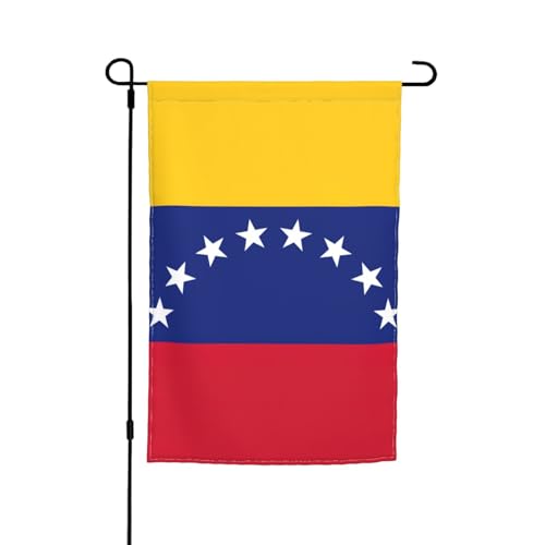Flagge von Venezuela, bedruckt, lichtbeständig, Gartenflagge, Ganzjahresflagge, Outdoor-Hofdekoration für Veranden von KLJnmbb