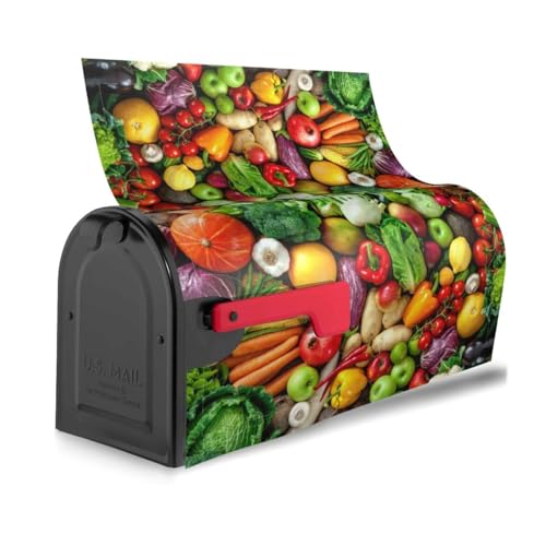 Frisches Obst und Gemüse, stilvolle Briefkastenabdeckung, wasserdicht, einfache Installation, passend für jede Jahreszeit, Briefkastenabdeckung Frisches Obst und Gemüse, stilvolle Briefkastenabdeckung, wasserdicht, einfache Installation, passend für jede Jahreszeit, Briefkastenabdeckung von KLJnmbb