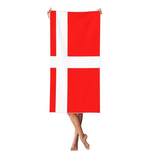 KLJnmbb Dänemark, weiches Strandtuch, übergroß, schnell trocknend, Handtuch für Erwachsene für Reisen und Pool KLJnmbb Dänemark, weiches Strandtuch, übergroß, schnell trocknend, Handtuch für Erwachsene für Reisen und Pool von KLJnmbb