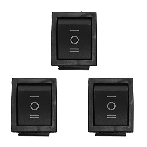 KLKNE 3 x 6-Terminals 3 Positionen ON/OFF/ON DPDT Bootswippschalter 16 A 250 20 A 125 KLKNE 3 x 6-Terminals 3 Positionen ON/OFF/ON DPDT Bootswippschalter 16 A 250 20 A 125 von KLKNE