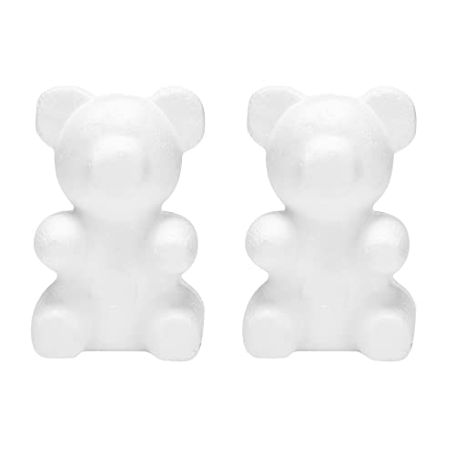 KLKNE DIY Party Dekorationen 2Pcs Schaum Modellierung Polystyrol Styropor Schaum Neue Polystyrol Bär 1 KLKNE DIY Party Dekorationen 2Pcs Schaum Modellierung Polystyrol Styropor Schaum Neue Polystyrol Bär 1 von KLKNE