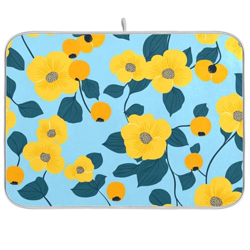 Abtropfgestell für Küchentheke, extra große Abtropfmatte für Geschirr, 45,7 x 61 cm Abtropfgestell für Küchentheke, extra große Abtropfmatte für Geschirr, 45,7 x 61 cm von KLL