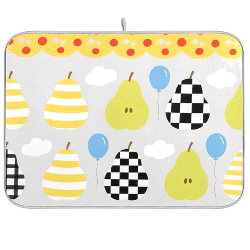 Abtropfmatte für Küchentheke, Arbeitsplatte, große Abtropfmatte für Geschirr, 45,7 x 61 cm Abtropfmatte für Küchentheke, Arbeitsplatte, große Abtropfmatte für Geschirr, 45,7 x 61 cm von KLL