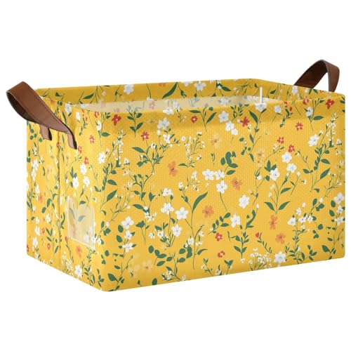 KLL Aufbewahrungskörbe aus Stoff, mit Griffen, Stoffwürfel, Organizer für die Organisation von Regalen, Schrank, Kleiderschrank, 2 Stück KLL Aufbewahrungskörbe aus Stoff, mit Griffen, Stoffwürfel, Organizer für die Organisation von Regalen, Schrank, Kleiderschrank, 2 Stück von KLL