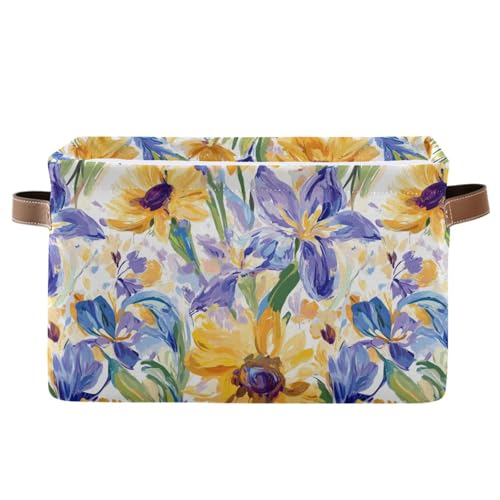 KLL Aufbewahrungskörbe für Ölgemälde, faltbar, wasserdicht, mit stabilem Griff, Mini-Mini-Set mit 2 Stück, für Speisekammer, Speisekammer, Gadget KLL Aufbewahrungskörbe für Ölgemälde, faltbar, wasserdicht, mit stabilem Griff, Mini-Mini-Set mit 2 Stück, für Speisekammer, Speisekammer, Gadget von KLL