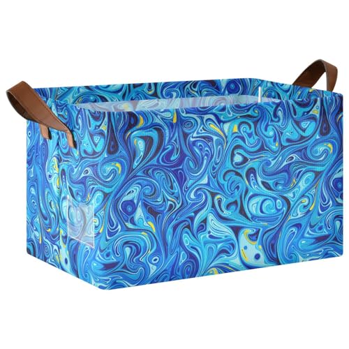 KLL Aufbewahrungskorb im Laser-Stil, mit Griffen, stabiler Schrank-Organizer für Schrank, Organizer, Regal, Schrank, Bücherregal, 2 Stück KLL Aufbewahrungskorb im Laser-Stil, mit Griffen, stabiler Schrank-Organizer für Schrank, Organizer, Regal, Schrank, Bücherregal, 2 Stück von KLL