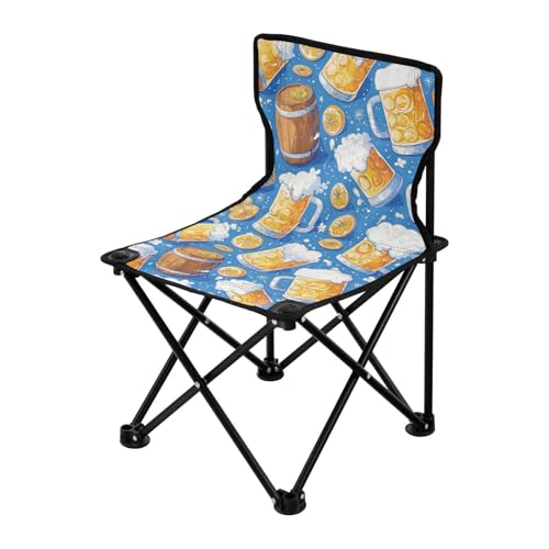 KLL Bierkrug Bierfest Packbare Campingstühle Ultraleicht Strandkorb Rucksack inklusive Tragetasche Eisangelstühle für Eisangeln Rasen KLL Bierkrug Bierfest Packbare Campingstühle Ultraleicht Strandkorb Rucksack inklusive Tragetasche Eisangelstühle für Eisangeln Rasen von KLL