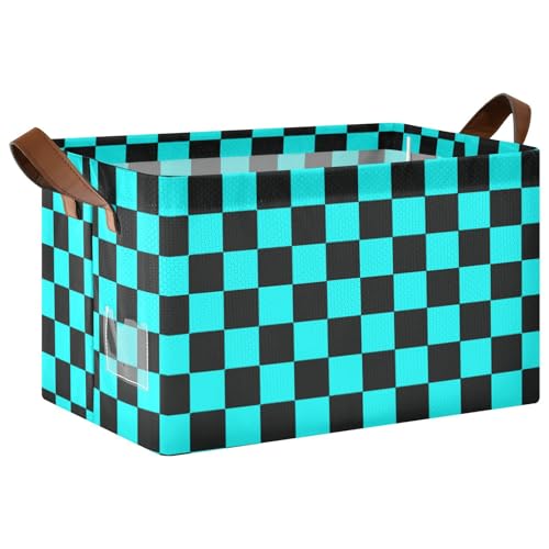 KLL Buffalo Aufbewahrungskorb aus Stoff, faltbar, mit Griffen, Würfelorganizer für Schrank, Regal, Kommode, 2 Stück KLL Buffalo Aufbewahrungskorb aus Stoff, faltbar, mit Griffen, Würfelorganizer für Schrank, Regal, Kommode, 2 Stück von KLL