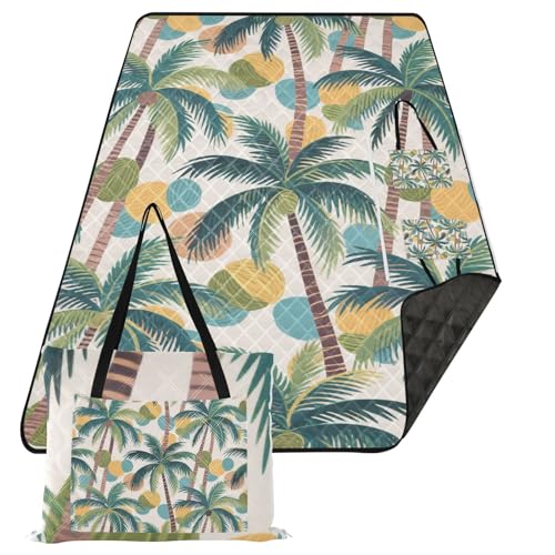 KLL Cartoon Kokosnussbaum Sommer Wasserdicht See Day Essentials Packbar Outdoor Party Camping Bodenmatte für 8 bis 10 Erwachsene Sommer Geschenk Teppich Para Picknick KLL Cartoon Kokosnussbaum Sommer Wasserdicht See Day Essentials Packbar Outdoor Party Camping Bodenmatte für 8 bis 10 Erwachsene Sommer Geschenk Teppich Para Picknick von KLL