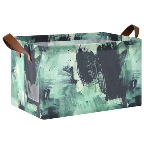 KLL Dekorative Körbe in Pastellfarben, faltbar, mit Griffen, stabiler Schrank-Organizer für Schrank, Regal, Kommode, 2 Stück KLL Dekorative Körbe in Pastellfarben, faltbar, mit Griffen, stabiler Schrank-Organizer für Schrank, Regal, Kommode, 2 Stück von KLL