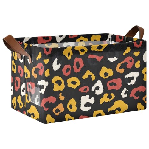 KLL Dekorativer faltbarer Aufbewahrungskorb mit Griffen, stabiler Schrank-Organizer für Speisekammer, Regale, Schubladen, Schreibtischschrank, Klassenzimmer, Büro, 2 Stück KLL Dekorativer faltbarer Aufbewahrungskorb mit Griffen, stabiler Schrank-Organizer für Speisekammer, Regale, Schubladen, Schreibtischschrank, Klassenzimmer, Büro, 2 Stück von KLL