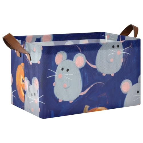 KLL Halloween-Kürbis-Tierkorb für Aufbewahrungskörbe für Würfelaufbewahrung mit Griffen, großer Schrank-Organizer für Speisekammer, Regale, Schubladen, Schreibtischschrank, Klassenzimmer, Büro, 2 KLL Halloween-Kürbis-Tierkorb für Aufbewahrungskörbe für Würfelaufbewahrung mit Griffen, großer Schrank-Organizer für Speisekammer, Regale, Schubladen, Schreibtischschrank, Klassenzimmer, Büro, 2 von KLL