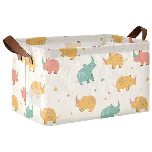 KLL Hippo Einfacher minimalistischer Aufbewahrungskorb aus Stoff mit Griffen, Mehrzweck-Organizer für Schrank, Regal, Kommode, 2 Stück KLL Hippo Einfacher minimalistischer Aufbewahrungskorb aus Stoff mit Griffen, Mehrzweck-Organizer für Schrank, Regal, Kommode, 2 Stück von KLL