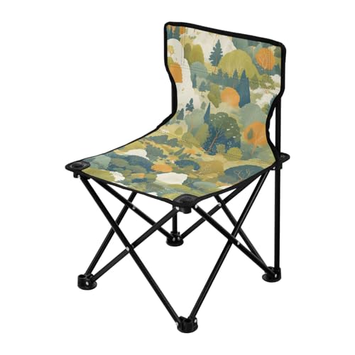 KLL Nature Green Mountain Design Faltbarer Keyword Ultraleichter tragbarer Stuhl Tragetasche inklusive Eisangelstühle für Eisangeln Camping von KLL