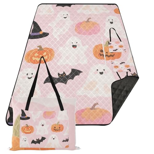 KLL Orangefarbener Halloween-Kürbis, wasserdicht, Picknick-Zubehör, XXL, Picknick-Rasendecke für Erwachsene, Frühlingsgeschenke, Matte für Picknick KLL Orangefarbener Halloween-Kürbis, wasserdicht, Picknick-Zubehör, XXL, Picknick-Rasendecke für Erwachsene, Frühlingsgeschenke, Matte für Picknick von KLL