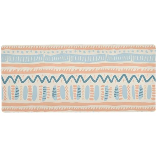 Mauspad, wasserdicht, lang, für den Schreibtisch, 80 x 30 cm, Pastellfarben Mauspad, wasserdicht, lang, für den Schreibtisch, 80 x 30 cm, Pastellfarben von KLL