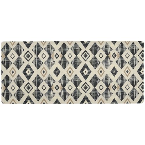 Modernes geometrisches Muster, praktisches, cooles Mauspad für den Schreibtisch, waschbare Matte für Tiere, 80 x 30 cm Modernes geometrisches Muster, praktisches, cooles Mauspad für den Schreibtisch, waschbare Matte für Tiere, 80 x 30 cm von KLL