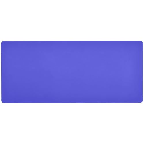 Pure Blue Großes Mauspad für Schreibtisch für Reisen, große kleine Schreibtischunterlage für Tastatur und Tiere, 80 x 30 cm Pure Blue Großes Mauspad für Schreibtisch für Reisen, große kleine Schreibtischunterlage für Tastatur und Tiere, 80 x 30 cm von KLL