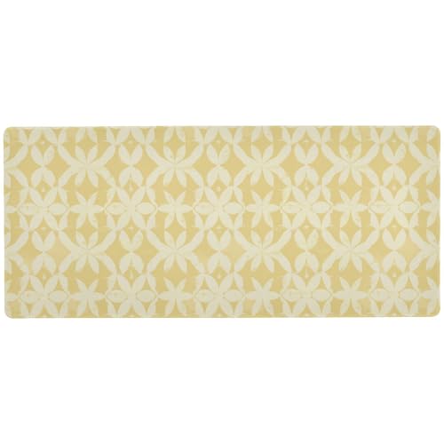 Pure Pale Yellow Wearable Gamer-Mauspad für Schreibtische, unwaschbare Matte für Tastatur und Tiere, 80 x 30 cm von KLL