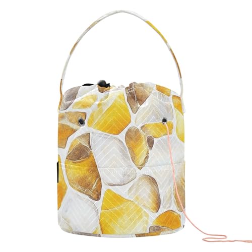 Reisetasche mit Marmormuster, tragbar, kleine Garnaufbewahrung für Strickset, Bolsas para hilos de Crochet Reisetasche mit Marmormuster, tragbar, kleine Garnaufbewahrung für Strickset, Bolsas para hilos de Crochet von KLL