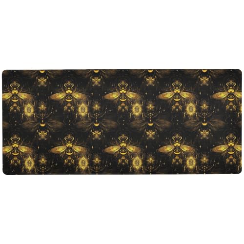 Vintage Bee Essentials Schreibtischunterlage für Tastatur und Tier zum Schreiben, unwaschbar, Mauspads für Computer, 80 x 30 cm Vintage Bee Essentials Schreibtischunterlage für Tastatur und Tier zum Schreiben, unwaschbar, Mauspads für Computer, 80 x 30 cm von KLL