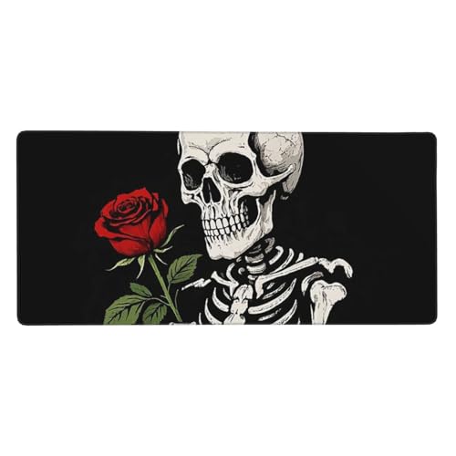Großes Gaming-Mauspad, 40,6 x 90,2 cm, rutschfestes, verlängertes XXL-Mauspad, lange Schreibtischunterlage mit genähten Kanten, für Tastatur, Zuhause, Büro, Gaming, Arbeit Großes Gaming-Mauspad, 40,6 x 90,2 cm, rutschfestes, verlängertes XXL-Mauspad, lange Schreibtischunterlage mit genähten Kanten, für Tastatur, Zuhause, Büro, Gaming, Arbeit von KLLTYHMU