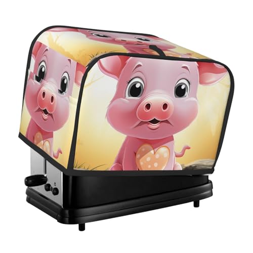 Smiling Toaster Cover 2 Slice, Two Slice Bread Machine Covers Quilted Toaster Dust Cover Universal Size Kitchen Small Appliance Cover With Top Handle Smiling Toaster Cover 2 Slice, Two Slice Bread Machine Covers Quilted Toaster Dust Cover Universal Size Kitchen Small Appliance Cover With Top Handle von KLLTYHMU