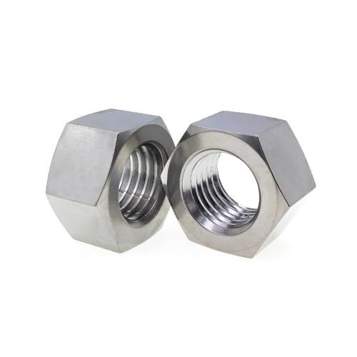 Bolzen 5 Stück M2-0,4 TC4 Sechskantmutter aus Titanlegierung, Sicherungsmutter(M14-2.0(2pcs)) von KLNCXC