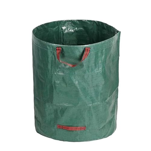 Gartenabfallsäcke Gartenabfallsäcke, Gartenabfallsack, große Kapazität, wiederverwendbar, wasserdicht, Laubsack, Aufbewahrungs-Sammelbehälter for den Hof, Laubaufbewahrungstasche, 120 l von KLNCXC