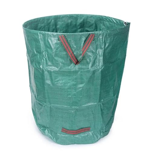 Gartenabfallsäcke Gartenabfallsäcke, Gartensack mit großer Kapazität, wiederverwendbarer Laubsack, leichter Mülleimer, faltbarer Gartenabfall-Sammelbehälter, Aufbewahrungstasche von KLNCXC