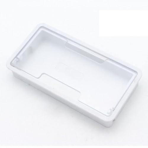 Ösen Schreibtischtülle 1 Stück 6,3 Zoll Kunststoff-Kabellochabdeckungen for Büros, Besprechungsräume, Computertisch, Kabeldurchführung, Schreibtisch-Kabel-Organizer(White) von KLNCXC