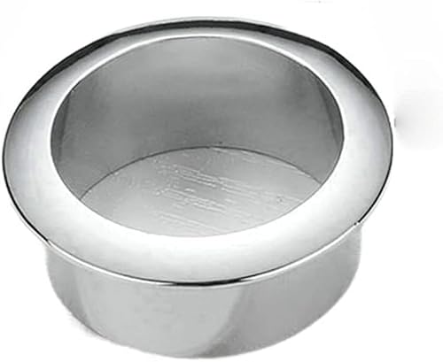 Ösen Schreibtischtülle s Zinklegierung Runde Abdeckung Tisch Kabel Outlet Tülle Schrank Entlüftungsloch Dekorative Schreibtisch Draht Halter Möbel Hardware Ösen(60mm) von KLNCXC
