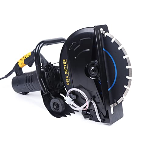 Elektrisch Betonsäge 2800W, 4600rpm Handgerät Trennschneider, 2-12cm Schnitttiefe Hochleistungs-Kreissäge, Steinschneidemaschine 35.5cm Sägeblattdurchmesser, Nass-Trocken Mauernutfräse Elektrisch Betonsäge 2800W, 4600rpm Handgerät Trennschneider, 2-12cm Schnitttiefe Hochleistungs-Kreissäge, Steinschneidemaschine 35.5cm Sägeblattdurchmesser, Nass-Trocken Mauernutfräse von KLOOLIVE