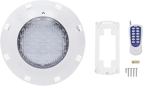 KLOOLIVE LED Poolbeleuchtung Unterwasserscheinwerfer Poolleuchte Schwimmbadleuchte Strahler 36W RGB IP68 Wasserdicht von KLOOLIVE