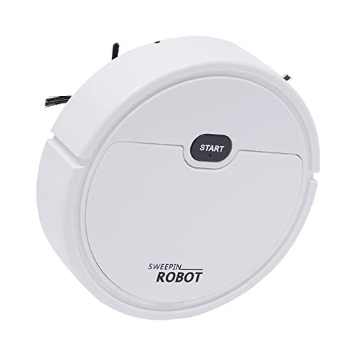 KLOOLIVE Saugroboter mit Wischfunktion 5w 220v Robot Vacuum 500pa Kunststoff Staubsauger Roboter 30Mins Max Roboterstaubsauger Kehrroboter mit Bürste, Ladekabel, Geschirrtuch Saugroboter KLOOLIVE Saugroboter mit Wischfunktion 5w 220v Robot Vacuum 500pa Kunststoff Staubsauger Roboter 30Mins Max Roboterstaubsauger Kehrroboter mit Bürste, Ladekabel, Geschirrtuch Saugroboter von KLOOLIVE